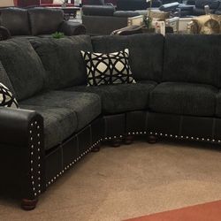 Two piece sectional set