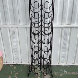Wine bottle holder, and decorative wall pictures