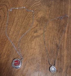 Girls necklaces and change purse/wallet
