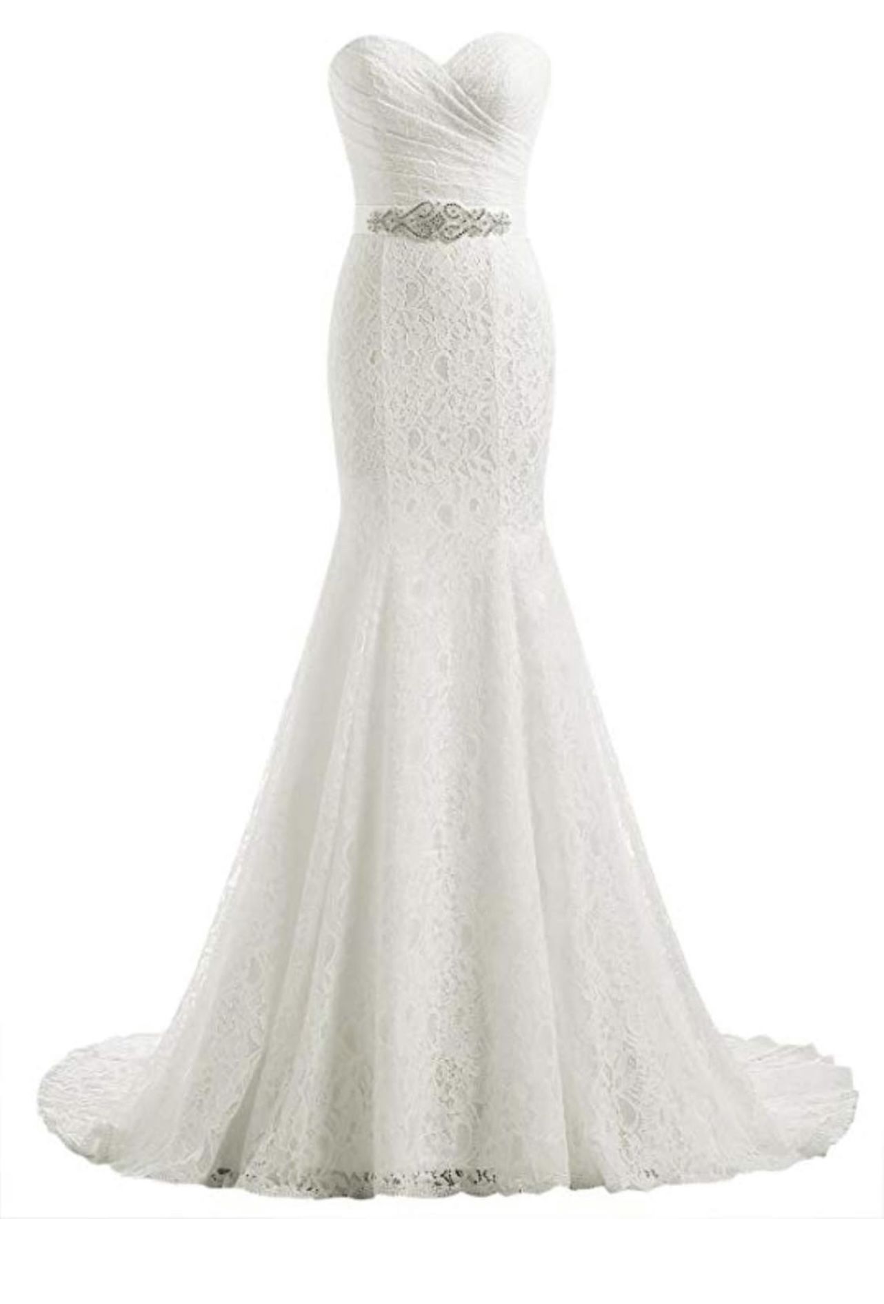 NEW Women's Lace Mermaid Bridal Wedding Dress Every size available
