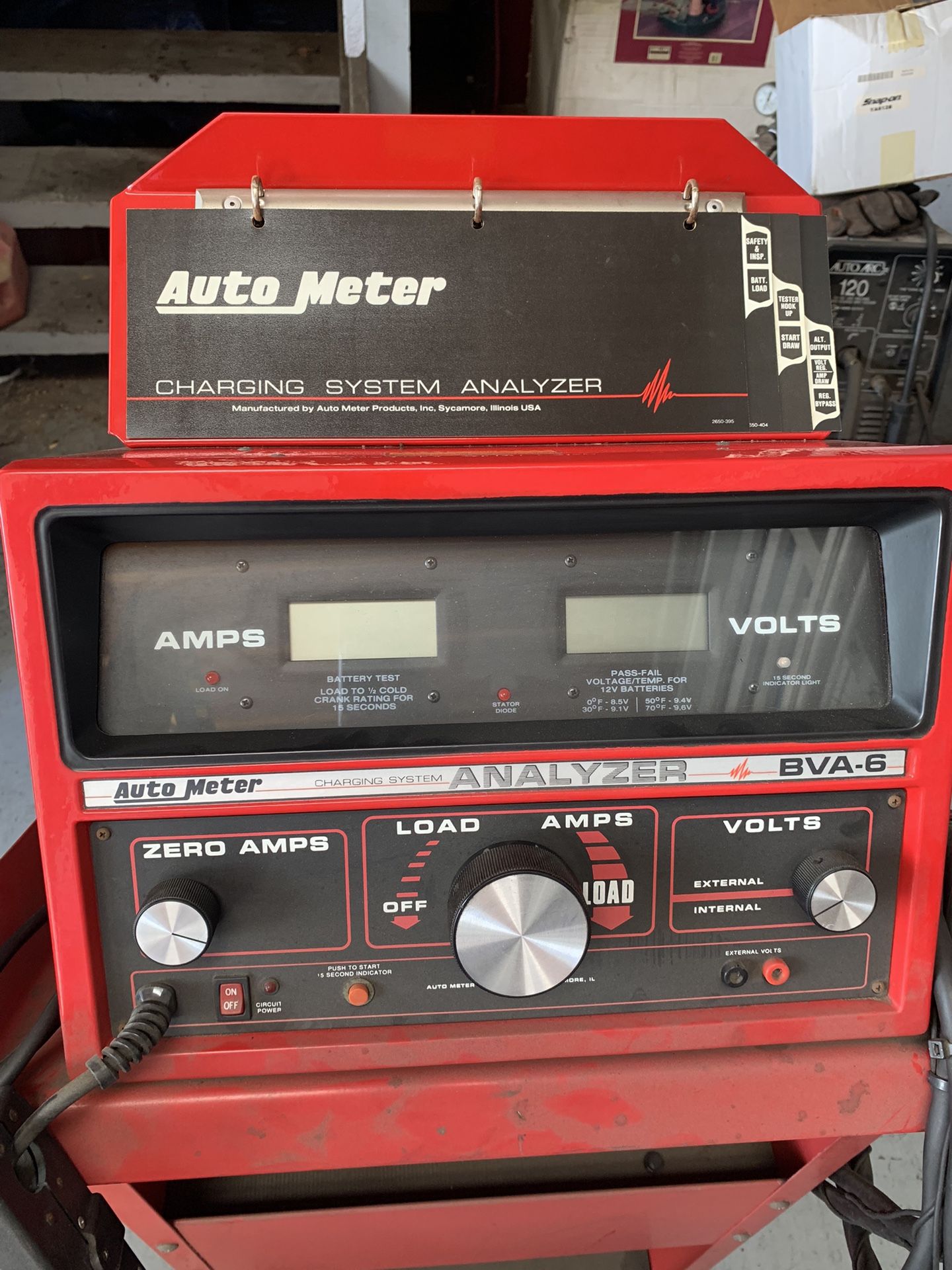 Auto Meter HD Charging System Analyzer 6/12/24 Volts
