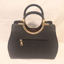 NEW BLACK PURSE WITH MATCHING WALLET 