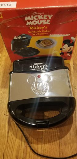 Mickey Mouse sandwich maker Villaware