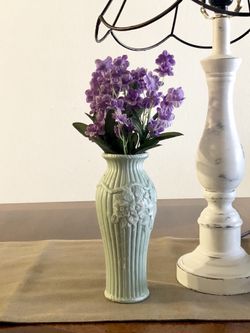 Charming Mint Green Bud Vase