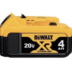 DEWALT 20-Volt MAX XR Premium Lithium-Ion 4.0Ah Battery Pack
