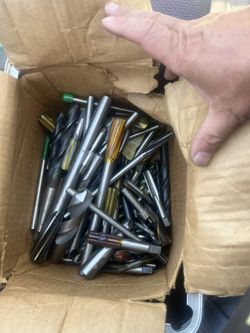 new milling bits, drill bits, taps etc.