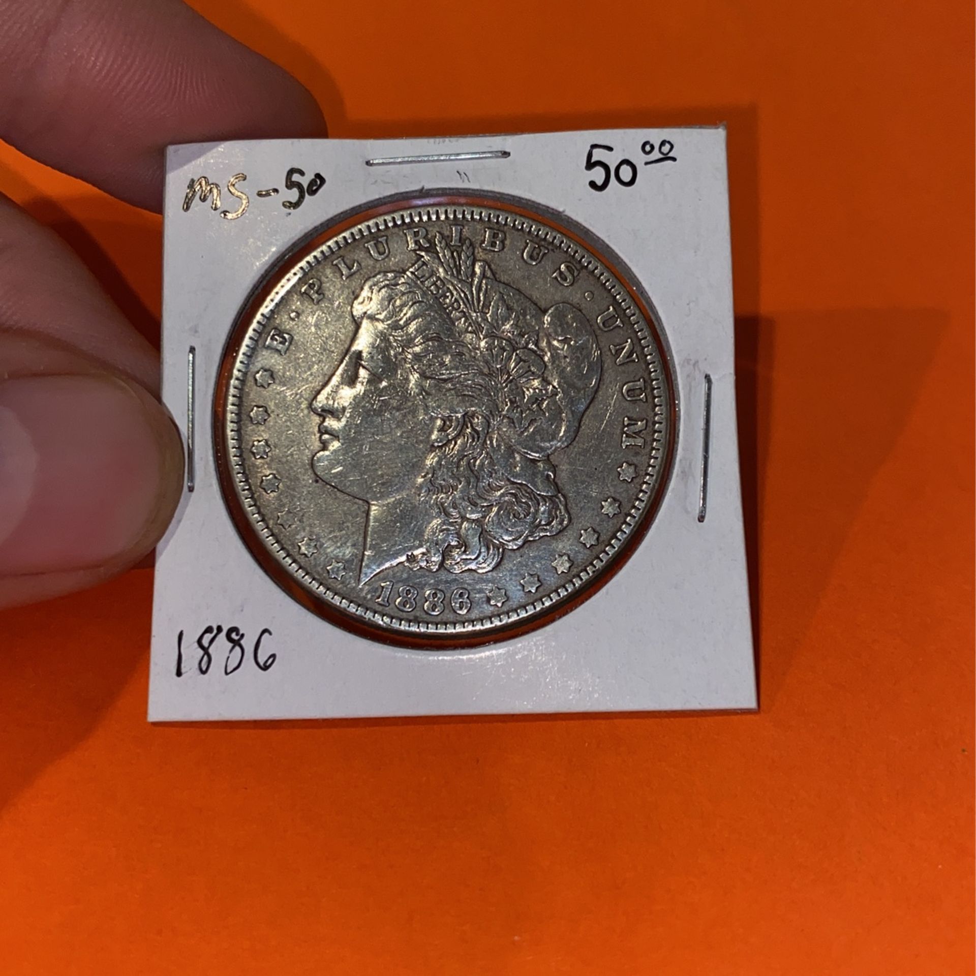 1886 Morgan Silver Dollar
