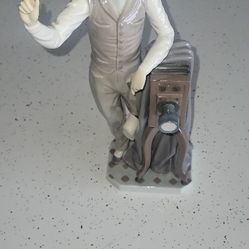 Lladro #5195 "Say Cheese" Photographer Figurine (1985) 13” Tall RARE