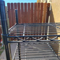 Hyper Tuff 4 Tier Metal Shelving Unit