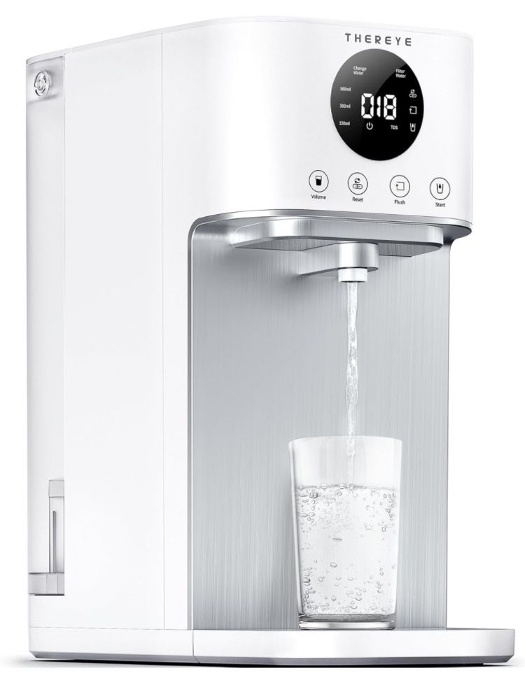 Thereye Reverse Osmosis System Countertop Water Filter, NSF/ANSI 58 Tested, 7 Stage RO Filtration, Fast Water Delivery, 3:1 Pure to Drain, BPA Free Wa