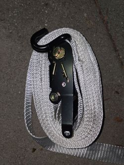 Ratchet Tie-Down Strap with Hook