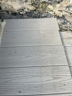 Composite Decking 1x6x16 Grooved Edges For Hidden Clips $1.89 Per Linear Foot Grey In Color
