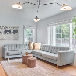 5 Seat IKEA Morabo Sectional Couch