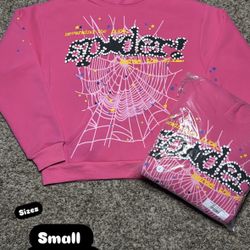 Pink Sp5der Hoodie