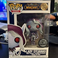 Funko Pop! Vinyl World of Warcraft Lady Sylvanas #30 Blizzard Exclusive 