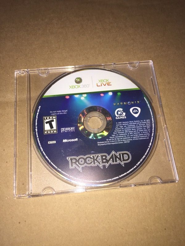 Rock Band Xbox 360 Video Game