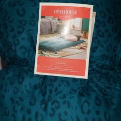 Twin Decorative Animal Print Chaise Lounge Pillow Teal - Opalhouse™