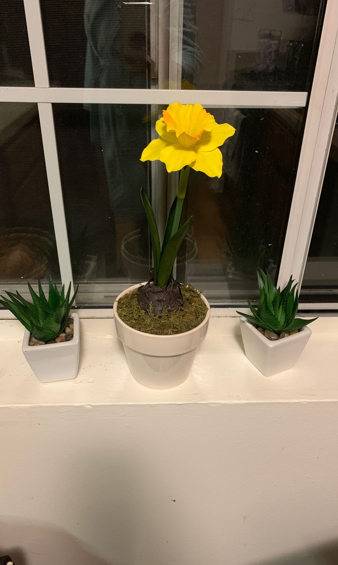 Set of 3 Faux plants