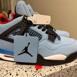 Jordan 4s Cactus Jack size 9.5 New