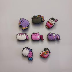 Pusheen Croc Charms 