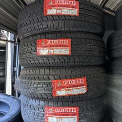 SET OF FOUR NEW TIRES 235/65/18 FULLRUN INCLUDING MOUNT AND BALANCING, ASK ME FOR SIZES AND BRANDS