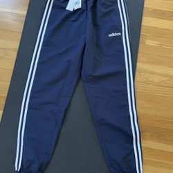 Adidas Woven Jogger Navy - Small