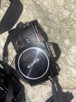 Konica camera used
