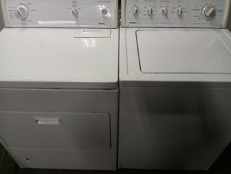 Kenmore set washer and gas dryer they both look great