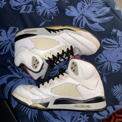 Jordan 5 Fire Red 5s Size 13