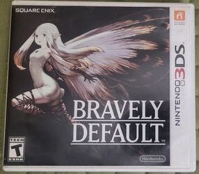 Bravely Default for Nintendo 3DS! CIB complete in box gameboy gba gbc 2ds