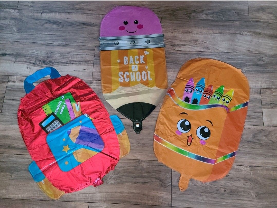 Back To School Balloons Back To School Decorations