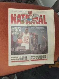 The National Sports Daily Michael Jordan 