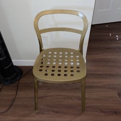 Metal Chair Gold 