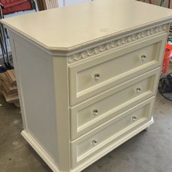 White dresser