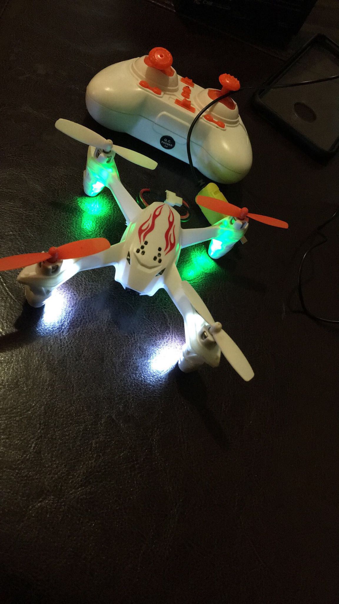 Mini quadcopter drone