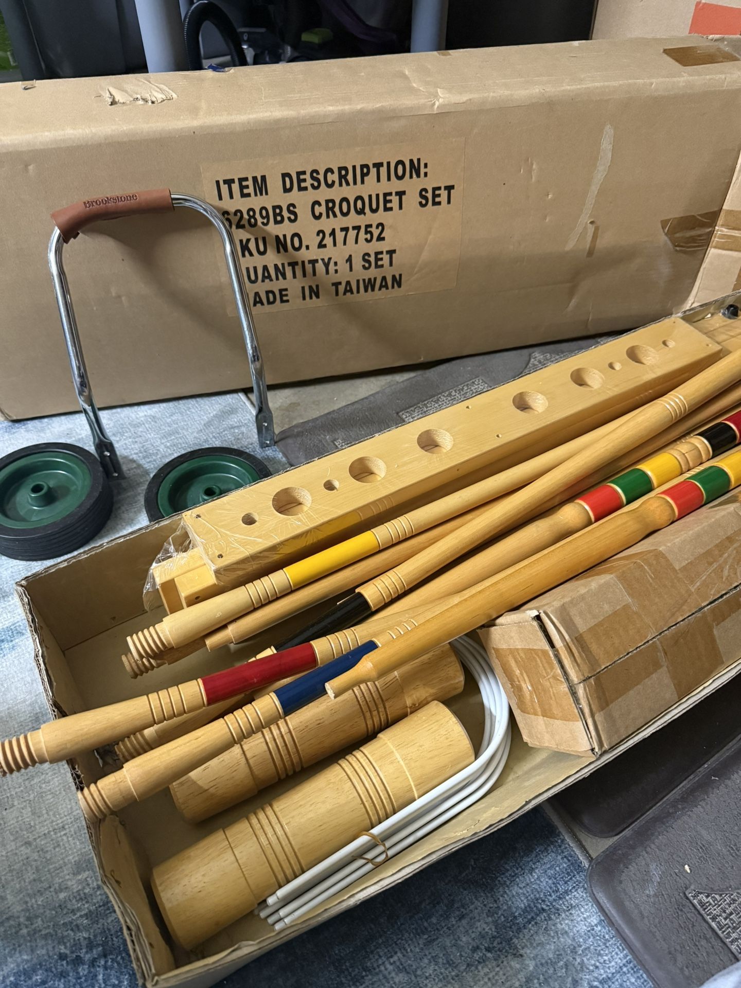 Brookstone Croquet Set