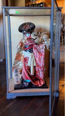 Had-crafted traditional Japanese doll