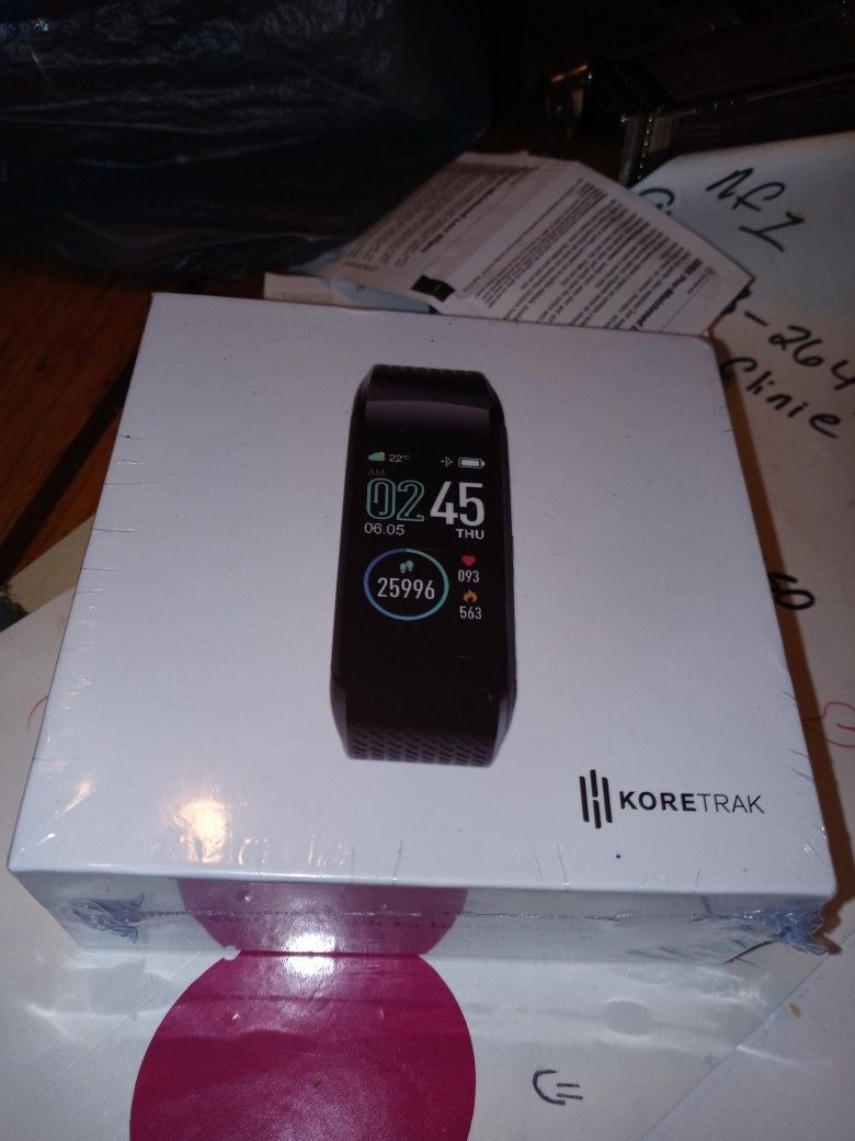 Koretrak Smartwatch Fitness Monitor Brand New