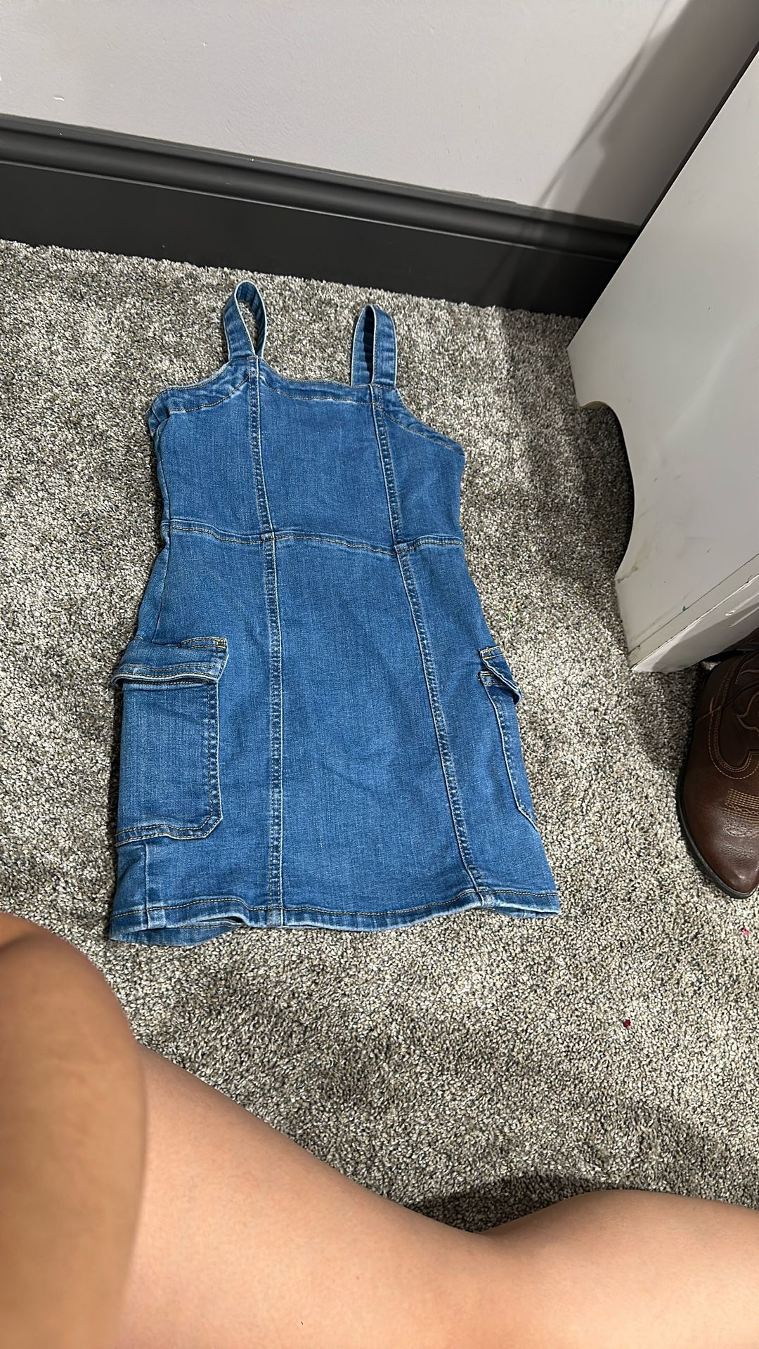 Girls Demin Dress