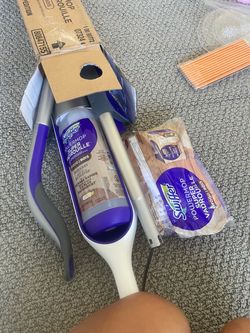 New wood swiffer power mop