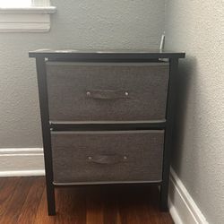 Side 2 Drawer Table