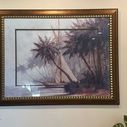 Large Sailboat Print