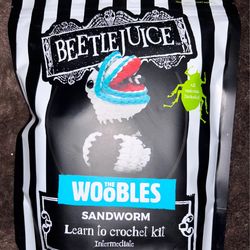 WOobles Beetlejuice Sandworm Crochet Kit