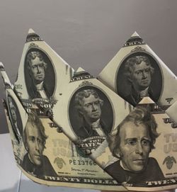 Coronita de billetes