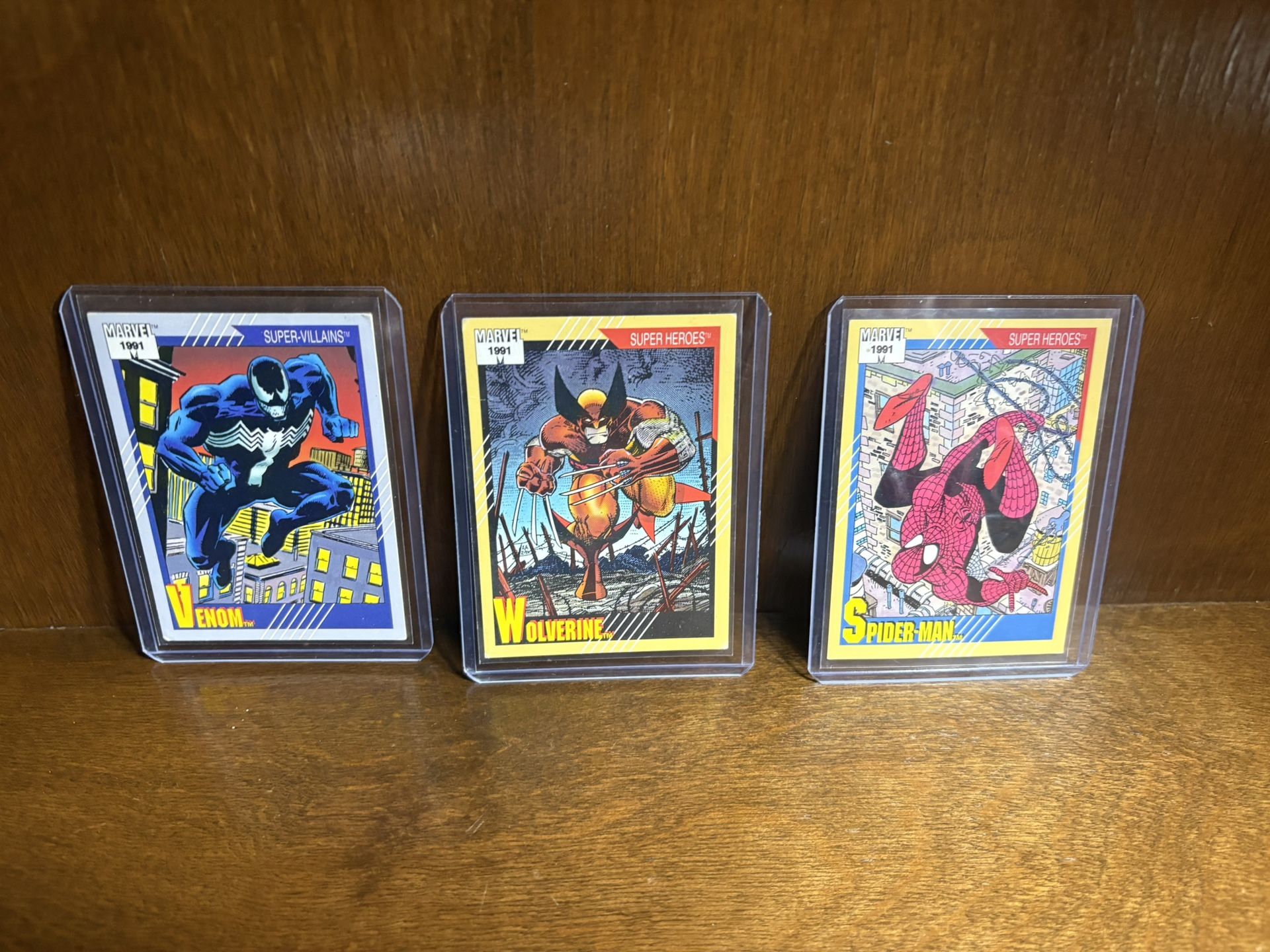 1991 Base Marvel 3 Card Lot