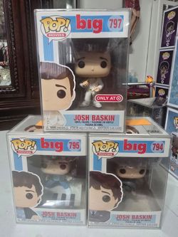 Funko Pop big Josh baskin 794.795.797 30 x 3 box