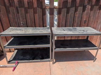 Metal shelfs
