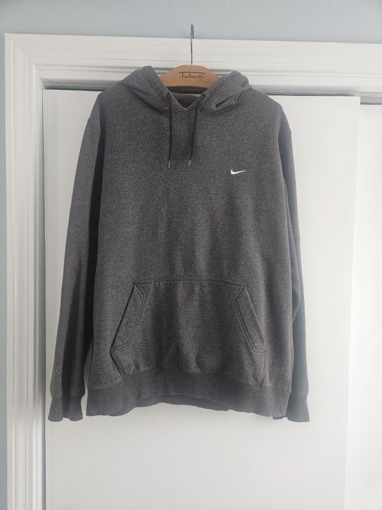 Men's Nike X-Large Dark Gray Pullover Hoodie Sweatshirt