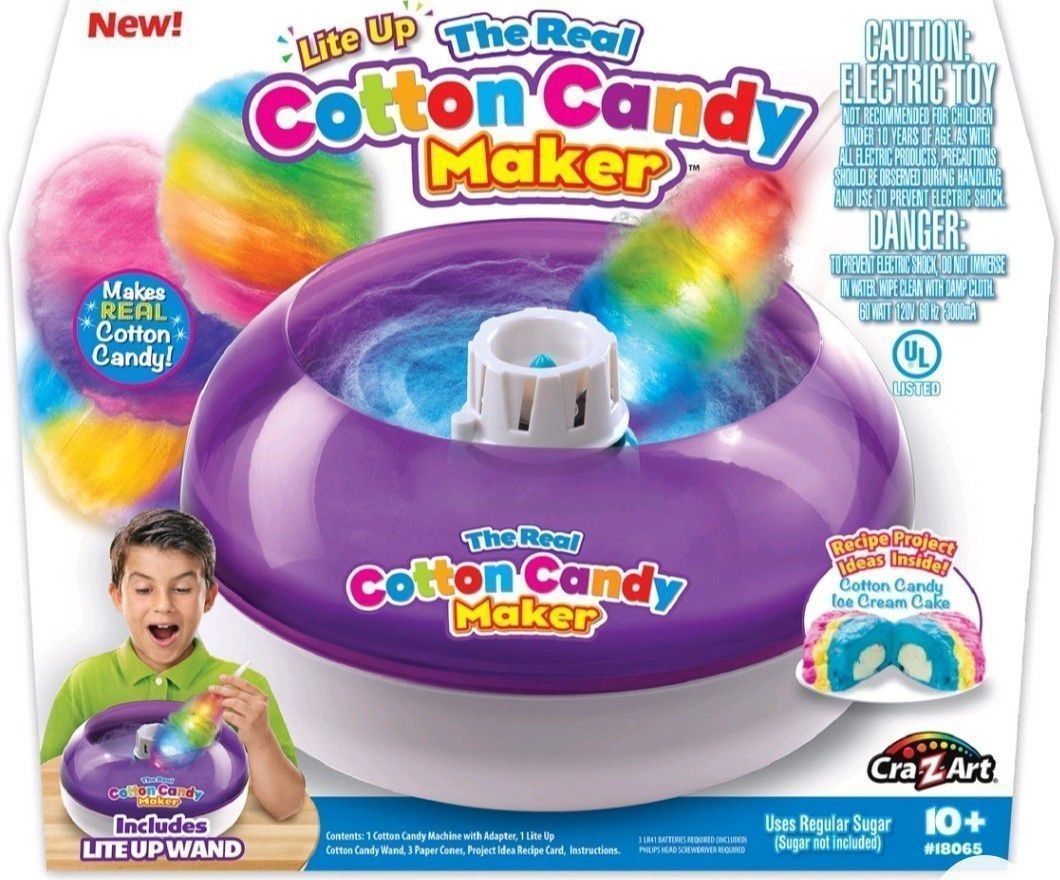 CraZArt cotton Candy Maker With Lite Wand for Sale in Chula Vista, CA