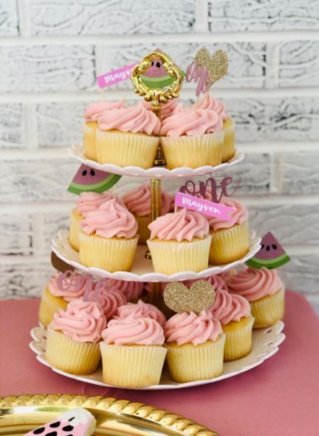 Wow Everyone With This 3-Tier Cupcake/Dessert Stand For Any Occasion!